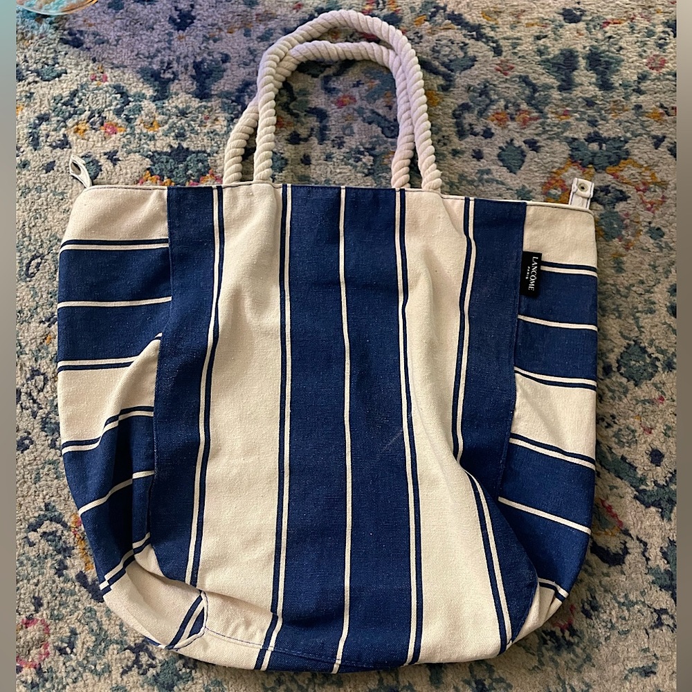 🎁Lancôme Beach Hobo Bag With Rope Handles